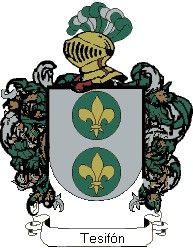 Escudo del apellido Tesifón