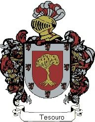 Escudo del apellido Tesouro