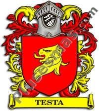 Escudo del apellido Testa