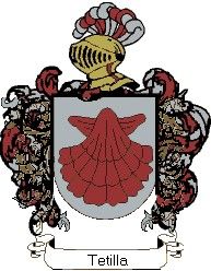 Escudo del apellido Tetilla