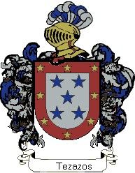 Escudo del apellido Tezazos