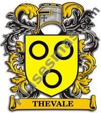 Escudo del apellido Thevale