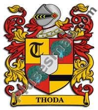 Escudo del apellido Thoda