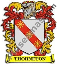 Escudo del apellido Thorneton