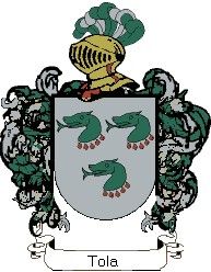 Escudo del apellido Tola