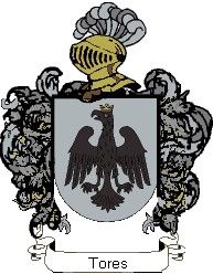 Escudo del apellido Tores