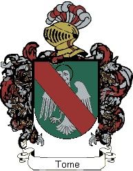 Escudo del apellido Torne