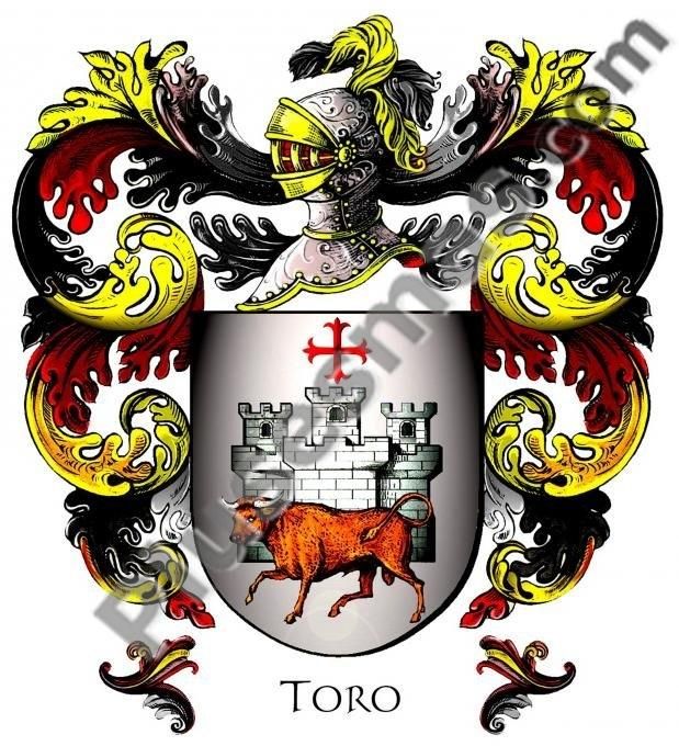Escudo del apellido Toro