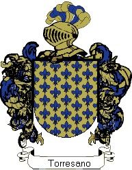 Escudo del apellido Torresano