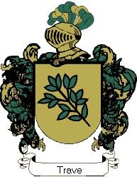 Escudo del apellido Trave