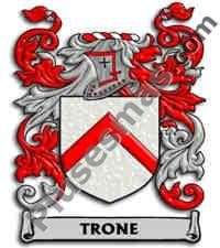 Escudo del apellido Trone