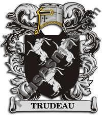 Escudo del apellido Trudeau