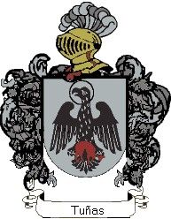 Escudo del apellido Tuñas