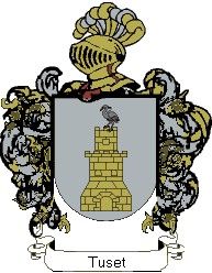 Escudo del apellido Tuset