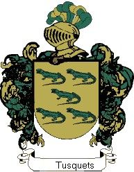 Escudo del apellido Tusquets