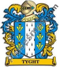 Escudo del apellido Tyght