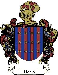 Escudo del apellido Uacia