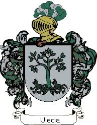 Escudo del apellido Ulecia