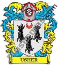 Escudo del apellido Usher