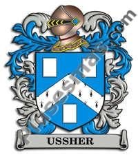 Escudo del apellido Ussher