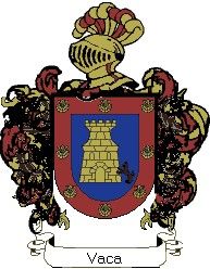 Escudo del apellido Vaca