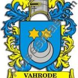 Escudo del apellido Vahrode