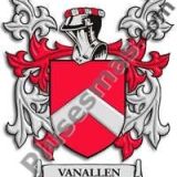 Escudo del apellido Vanallen