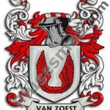 Escudo del apellido Vanzoest