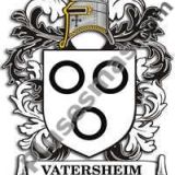 Escudo del apellido Vatersheim