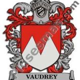 Escudo del apellido Vaudrey