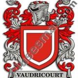Escudo del apellido Vaudricourt