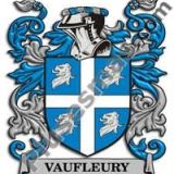 Escudo del apellido Vaufleury