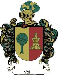 Escudo del apellido Val