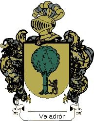 Escudo del apellido Valadrón