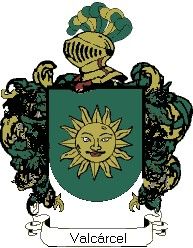 Escudo del apellido Valcárcel