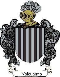 Escudo del apellido Valcuarma