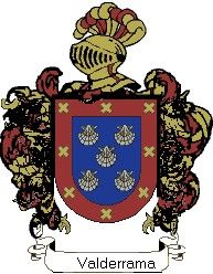 Escudo del apellido Valderrama