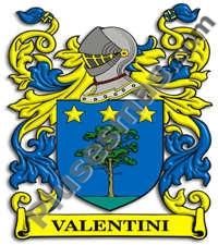 Escudo del apellido Valentini