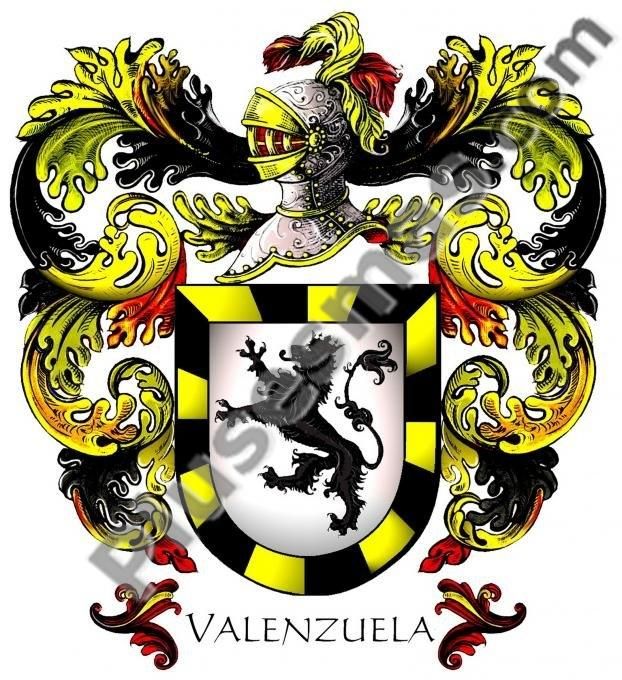 Escudo del apellido Valenzuela