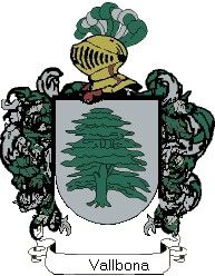 Escudo del apellido Vallbona