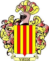 Escudo del apellido Valle (de italia)