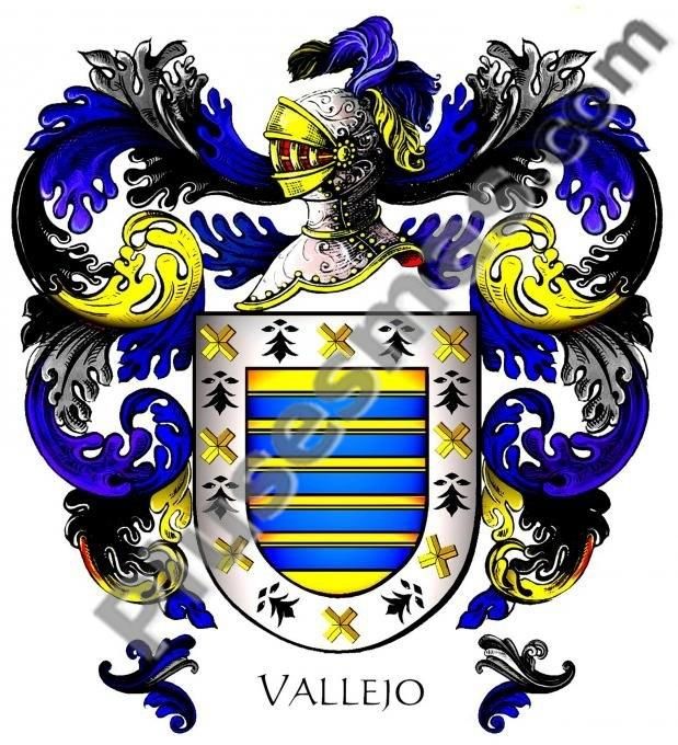 Escudo del apellido Vallejo