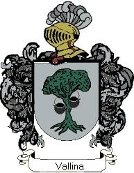 Escudo del apellido Vallina