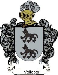 Escudo del apellido Vallobar