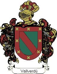 Escudo del apellido Vallverdú