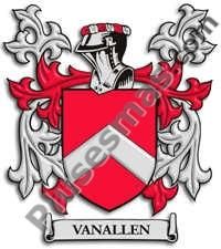 Escudo del apellido Vanallen
