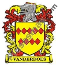 Escudo del apellido Vanderdoes