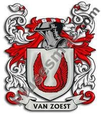 Escudo del apellido Vanzoest