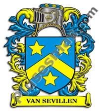 Escudo del apellido Van_sevillen