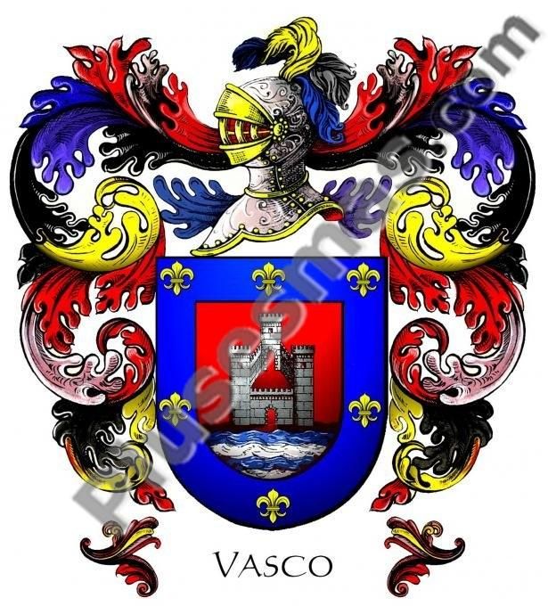 Escudo del apellido Vasco